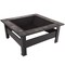 Pure Garden 5-Pc Square Fire Pit Table Set, Black 50-107 - alternate 4